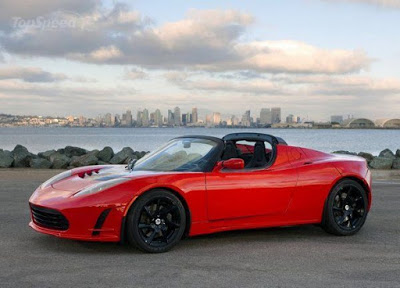 "What about me?"--Tesla Roadster, From TopSpeed.com