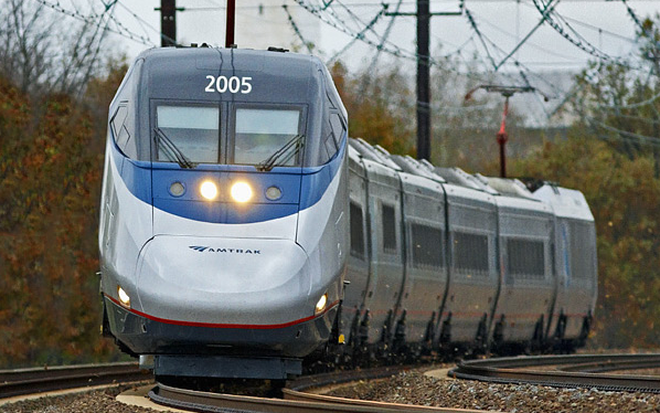 Acela high-speed rail.