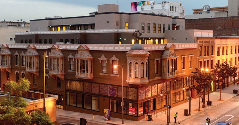 New Pershing Apartments, a supportive housing development in Downtown LA. Image from National Equity Fund, Inc.