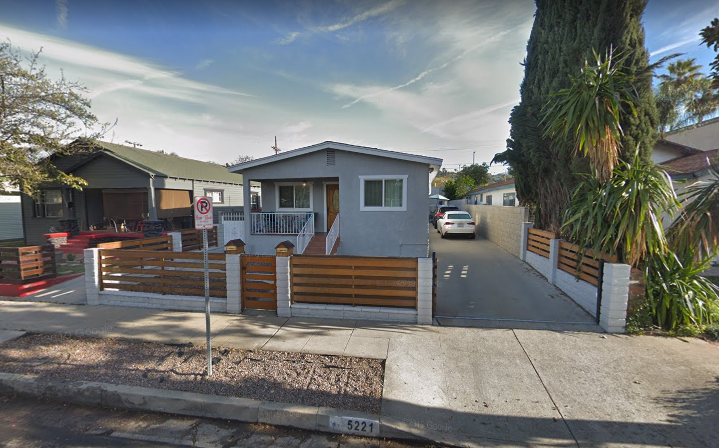 Luxury housing in Los Angeles, CA.